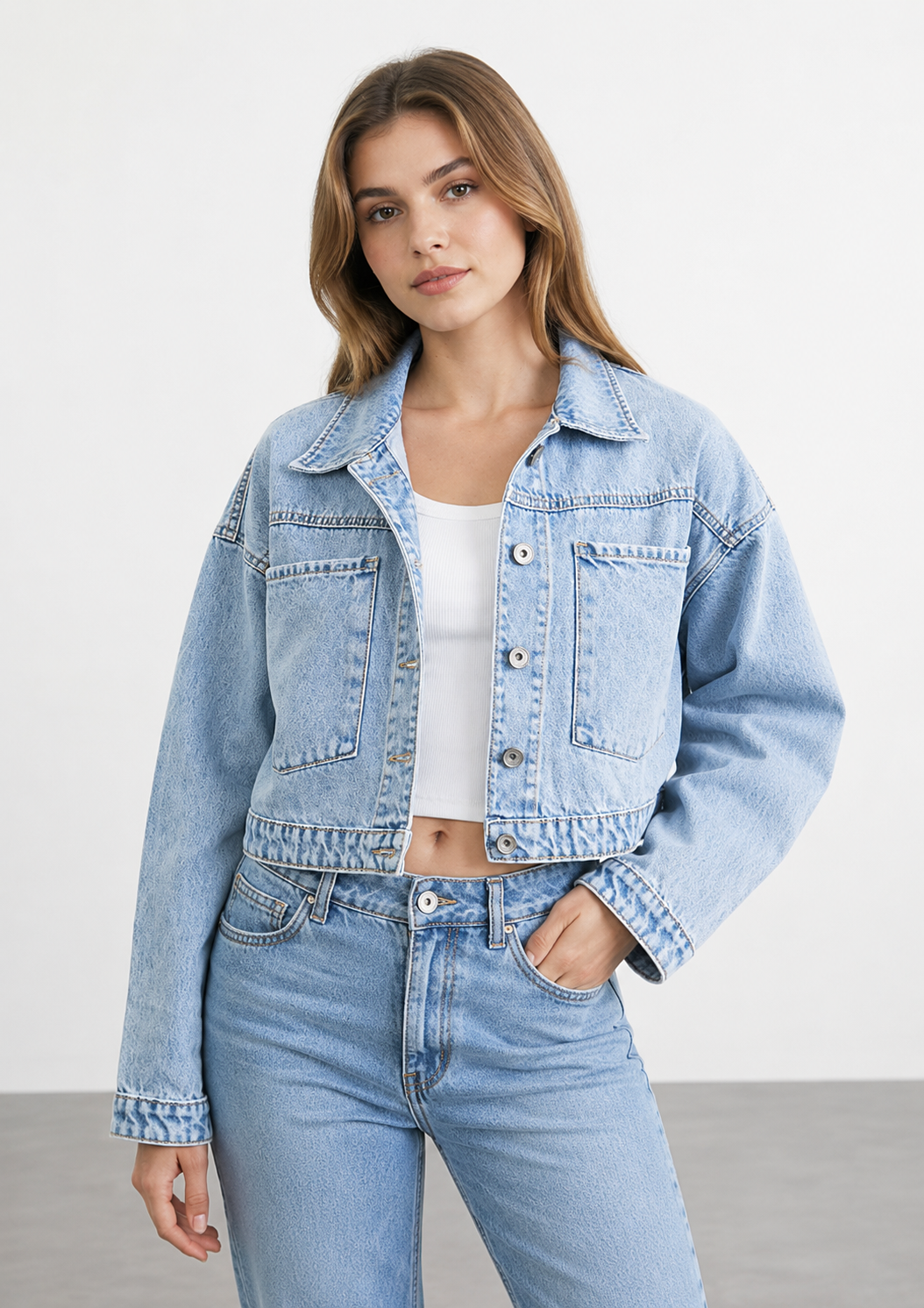 Casaca Jean Iris